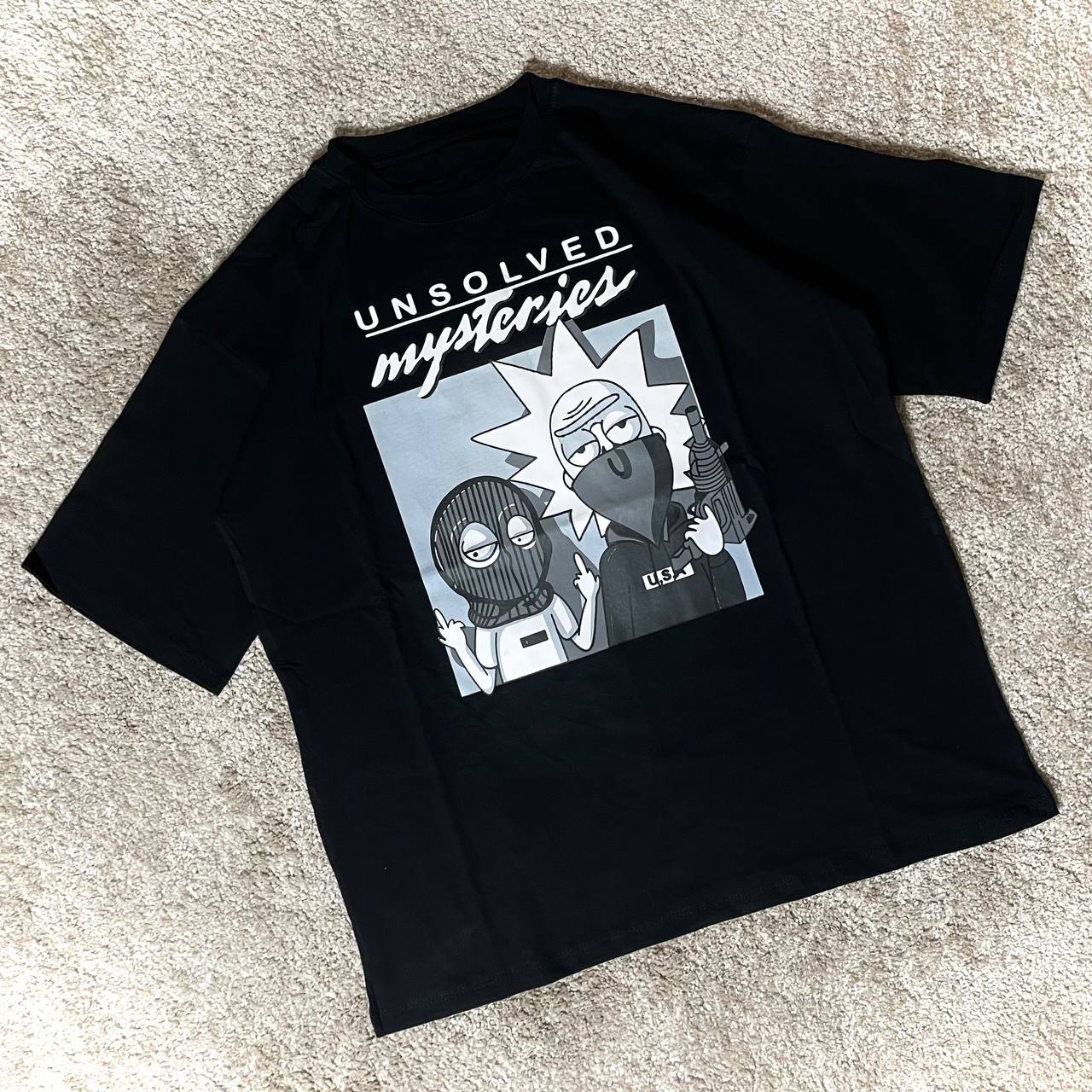 تیشرت لانگ rice & morty